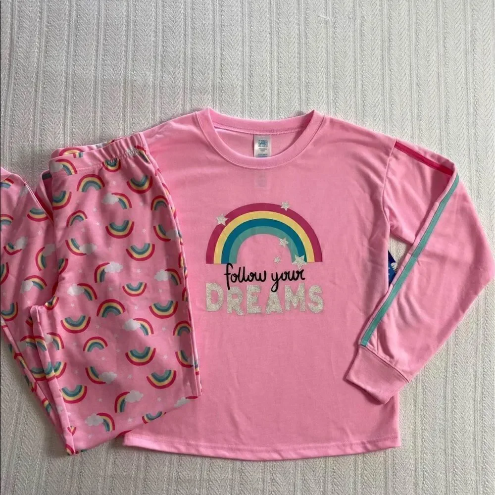 JELLIFISH Girls Size XL (14/16) Follow Your Dreams Pajama Set